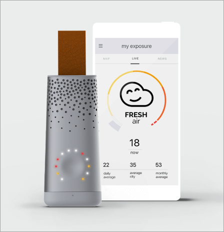 Flow by Plume Labs Air Pollution Monitor