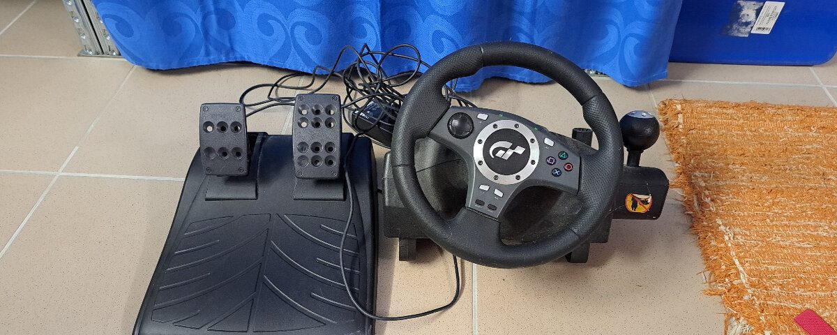 Logitech Driving Force Pro پلی استیشن 2