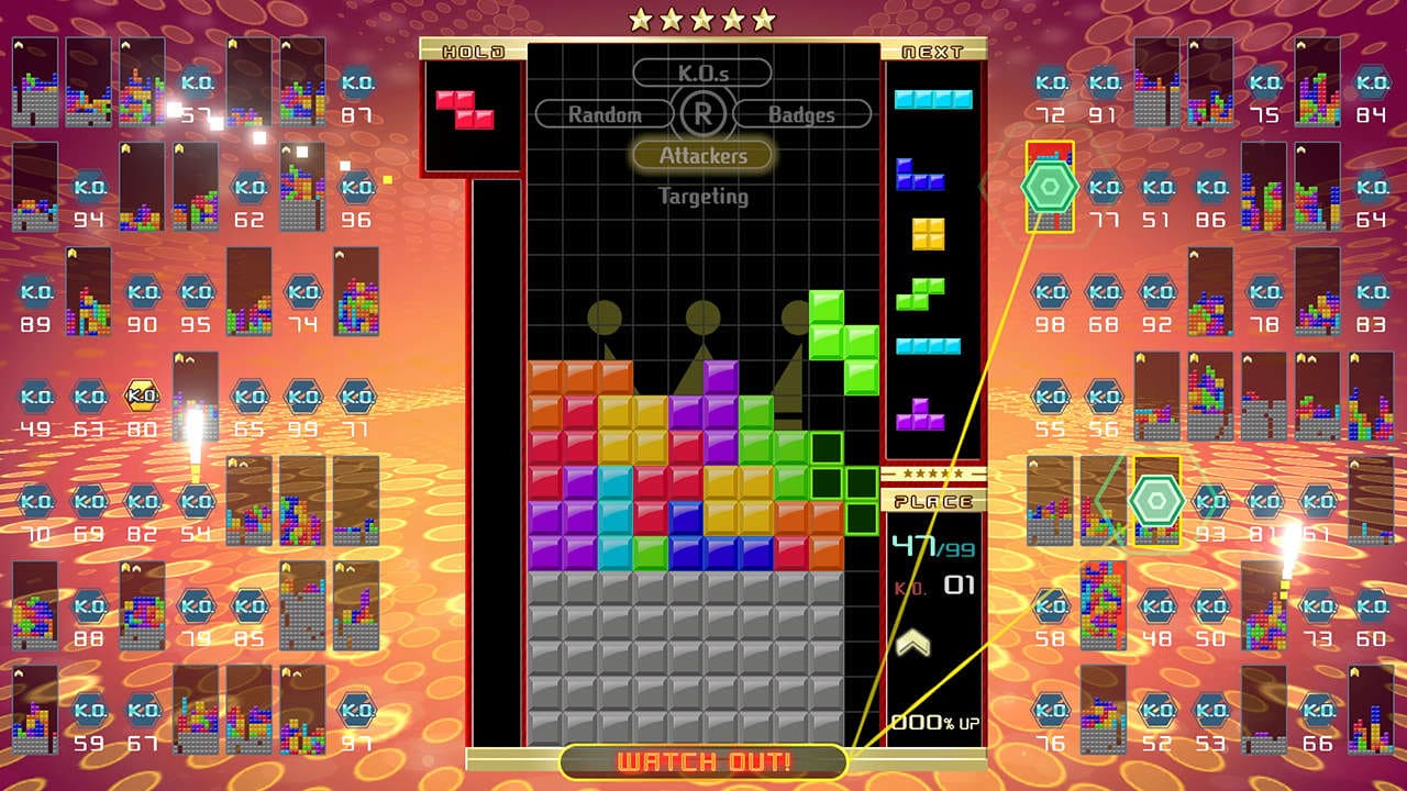 بازی رایگان نینتندو سوییچ  Tetris 99
