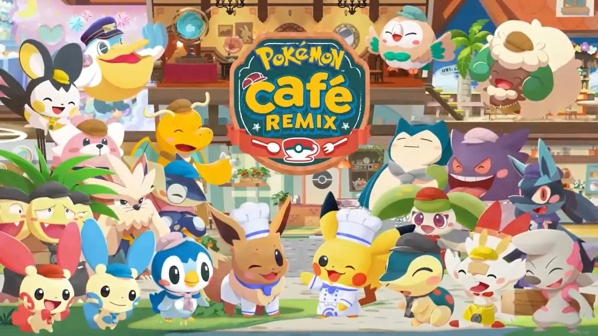 بازی رایگان نینتندو سوییچ   Pokemon Cafe Remix