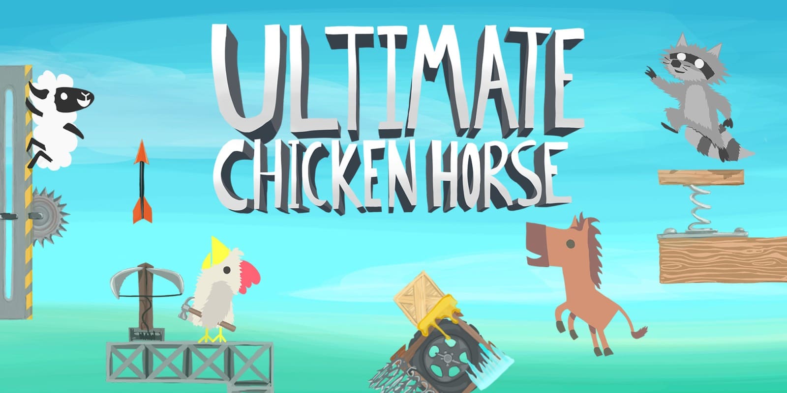 بهترین بازی های خانوادگی: Ultimate Chicken Horse