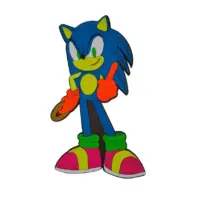 تابلو بلک لایت طرح سونیک Sonic بزرگ