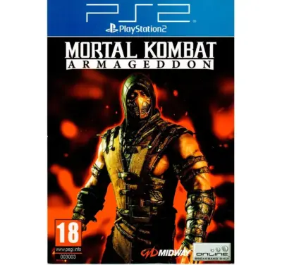 بازی Mortal Kombat ARMAGEDON PS2
