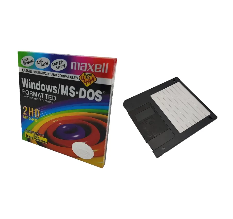 فلاپی دیسک maxell Super Ultra MF2-HD قاب دار