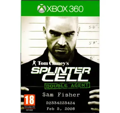 بازی Splinter Cell Double Agent Xbox360