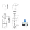 کلید فشاری 6 پین 7×7 میلی متر