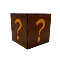 جعبه دکوری علامت سوال 13 سانتی متر