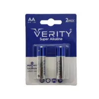 باتری قلمی Verity AA Super Alkaline بسته 2 عددی