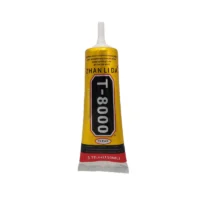 چسب چند منظوره T-8000 شفاف Zhanlida حجم 110ml