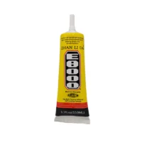 چسب چند منظوره E-8000 شفاف Zhanlida حجم 110ml