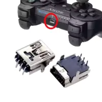 سوکت شارژ Mini USB دسته PS3 مدل B