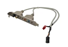 کارت PCI سوکت های صدا Spdif out/RCA/Sub center/Rear RL
