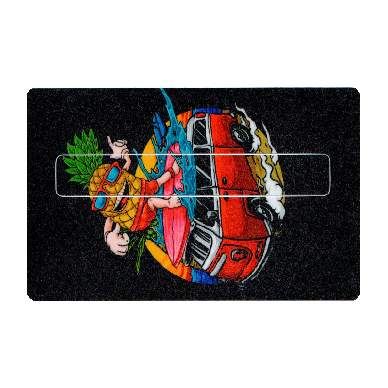 استیکر کارت بانکی طرح CAR Snail