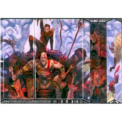 اسکین پلی استیشن 4 فت طرح God Of War 4