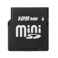 کارت حافظه miniSD ظرفیت 128 مگابایت