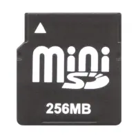 کارت حافظه miniSD ظرفیت 256 مگابایت