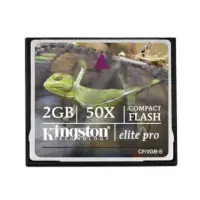 کارت حافظه CF کینگستون مدل CompactFlash Elite Pro ظرفیت 2 گیگابایت