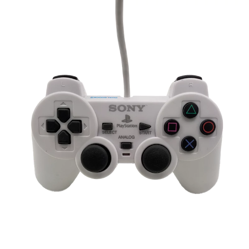قیمت و خرید دسته سونی پلی استیشن 2 (PS2) سفید سیم ابریشمی