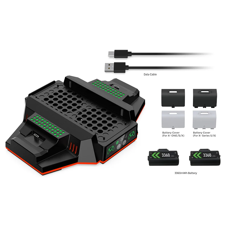 قیمت پایه شارژر و فن RGB چند منظوره Xbox Series S دابی TYX-3612 پایه شارژر و فن RGB چند منظوره Xbox Series S دابی TYX-3612