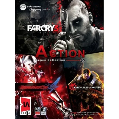 مجموعه بازی Action Games Collection 6 کامپیوتر نشر پرنیان