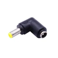 تبدیل 5.5x2.1 به 5.5x2.5 آداپتور 90 درجه