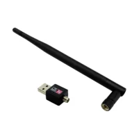 دانگل کارت شبکه USB بی سیم مدل 802.11N آنتن بلند