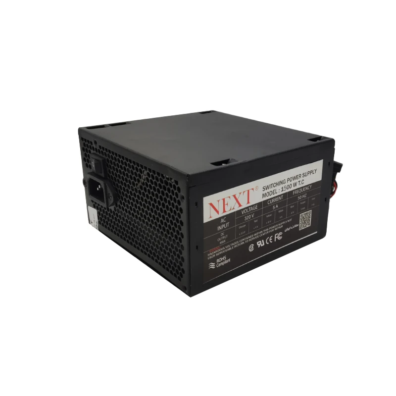 منبع تغذیه کامپیوتر 1500 وات نکست 1500W T.C فن بزرگ منبع تغذیه کامپیوتر 1500 وات نکست 1500W T.C فن بزرگ