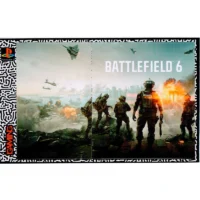 اسکین پلی استیشن 2 طرح Battlefield 6 مدل A