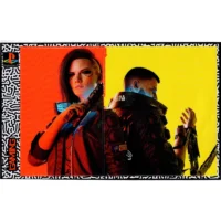 اسکین پلی استیشن 2 طرح Cyberpunk 2077