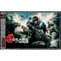 اسکین پلی استیشن 2 طرح Gears of War