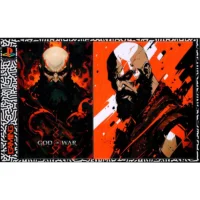 اسکین پلی استیشن 2 طرح God Of War مدل A
