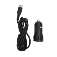 شارژر فندکی 2 پورت 12وات ارلدام مدل CC19C + کابل تایپ سی