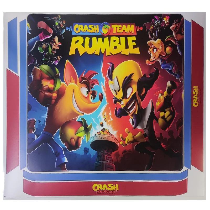 اسکین پلی استیشن 4 اسلیم طرح Crash Team Rumble