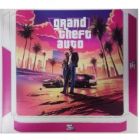 اسکین پلی استیشن 4 اسلیم طرح GTA VI مدل A