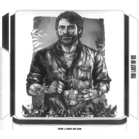 اسکین پلی استیشن 4 اسلیم طرح The Last of Us Part II مدل A