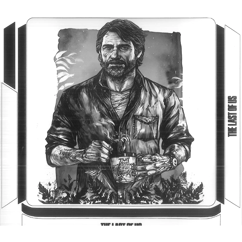 اسکین پلی استیشن 4 اسلیم طرح The Last of Us Part II مدل A