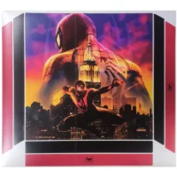 اسکین پلی استیشن 4 فت طرح Spider man مدل B