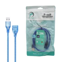 کابل افزایش طول USB 2.0 پی نت طول 0.5 متر