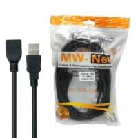 کابل افزایش طول USB2.0 ام دبلیو نت طول 3 متر