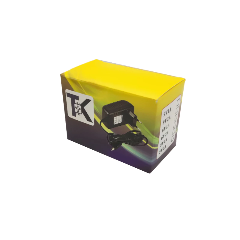 آداپتور 9 ولت 2.5 آمپر TK تایپ سی DS-008D آداپتور 9 ولت 2.5 آمپر TK تایپ سی DS-008D