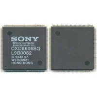 آی سی CPU پردازنده PS1 مدل CXD8606Q