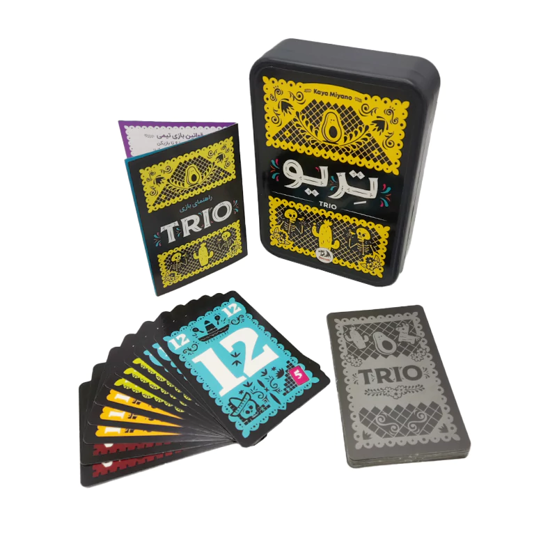 خرید بازی فکری تریو Trio باکس دار دراگون بازی فکری تریو Trio باکس دار دراگون