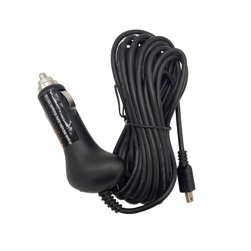 شارژر فندکی 5 ولت 1 آمپر کارتخوان مدل Mini USB شارژر فندکی 5 ولت 1 آمپر کارتخوان مدل Mini USB کابل 4 متری