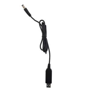 کابل و تبدیل USB افزاینده ولتاژ 5 ولت به 12 ولت