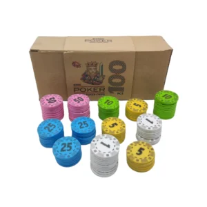 ژتون پوکر 100 قطعه King Poker