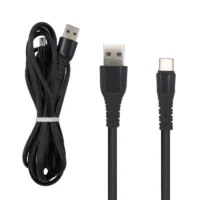 کابل شارژر تایپ سی به USB ژله ای طول 2 متر